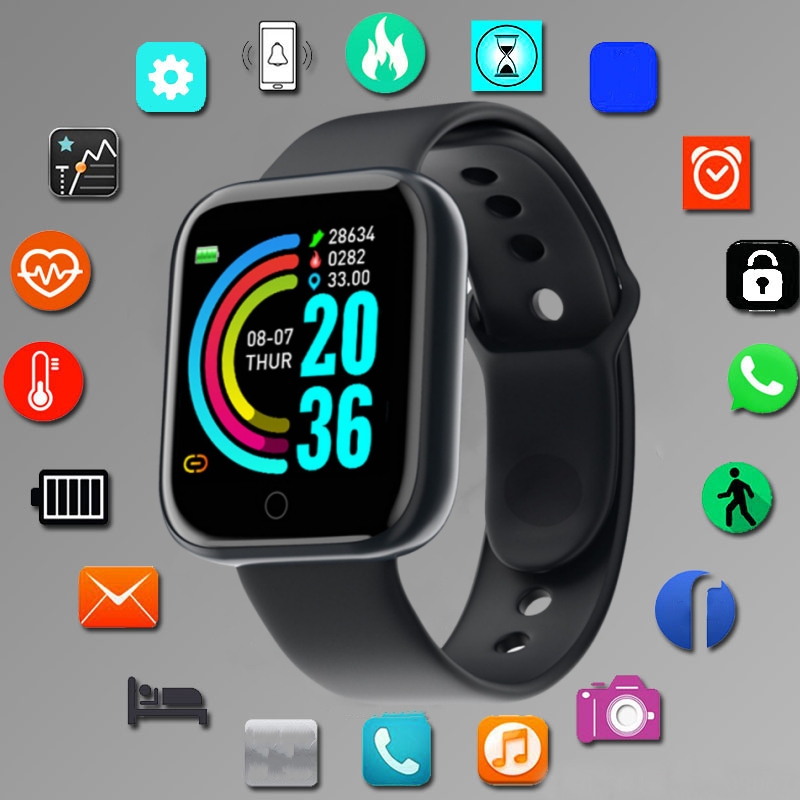 Smartwatch Digital Watches For Men - Montre Connectée pour Homme et Femme,