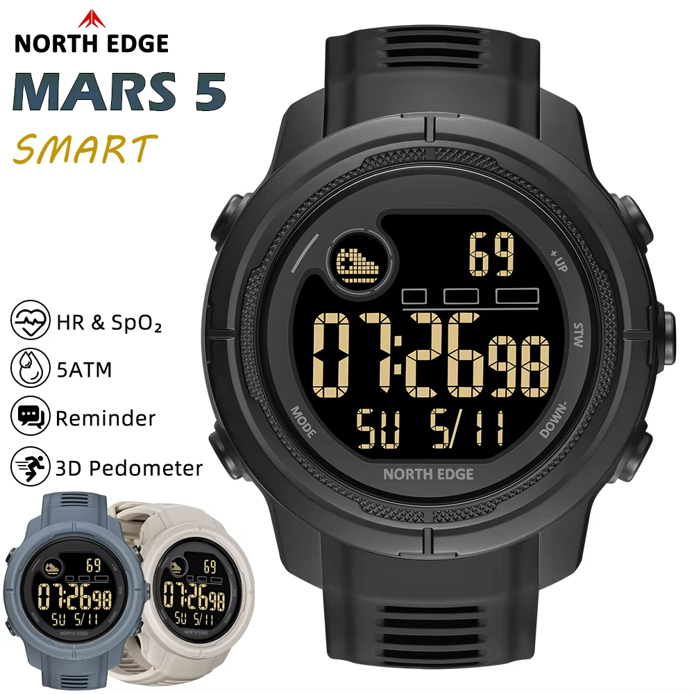 Smartwatch Sports Watches For Women - NORTH EDGE NEW MARS 5 montre