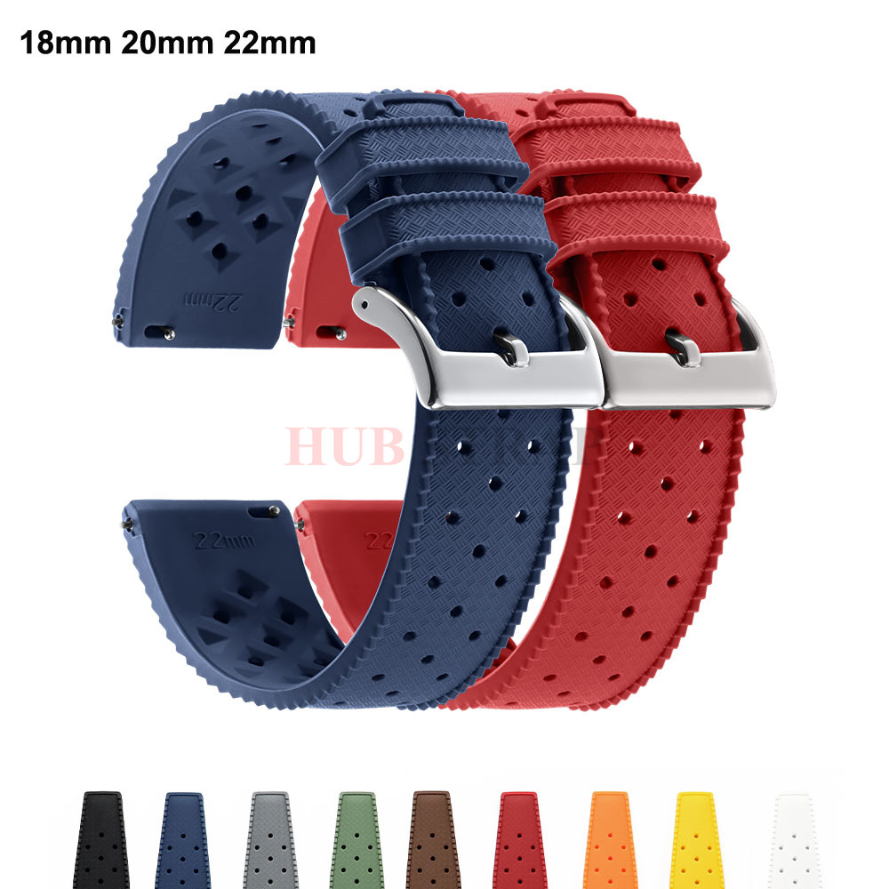 Watches Rolex Smartwatch - Bracelet de montre en Silicone Tropical,
