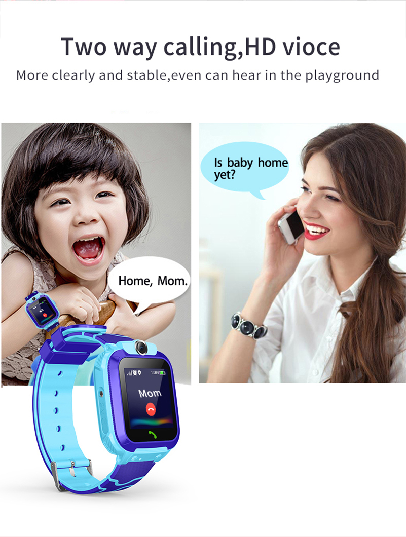 Smartwatch Watches For Kid Boy With Alarm - Montre connectée étanche 2026 pour enfants