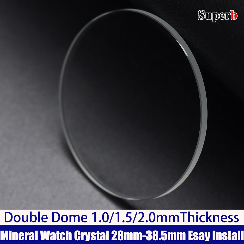 Watch Crystal Replacement - Verre de montre minéral double dôme