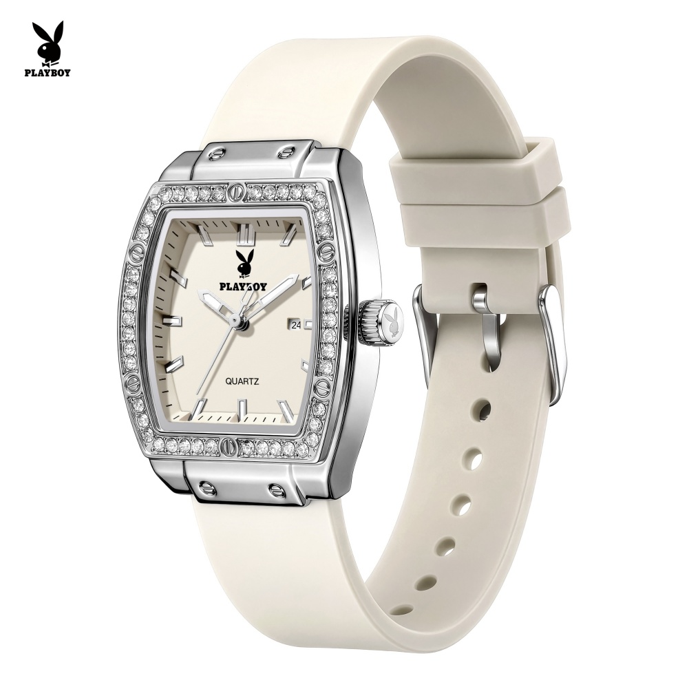 Watch Bezel Insert - PLAYBOY 3146 Montres élégantes pour femmes,