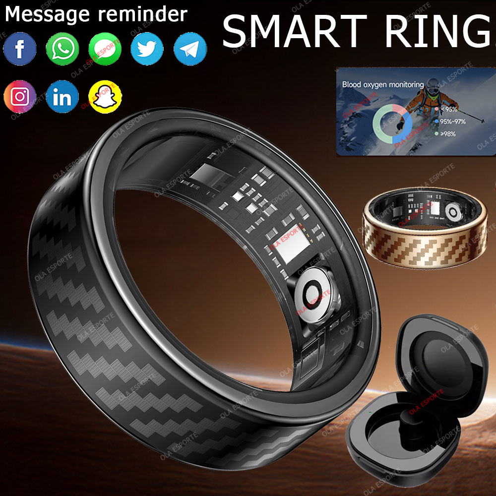 Smartwatch New Watches For Women - Anneau intelligent pour hommes et femmes,