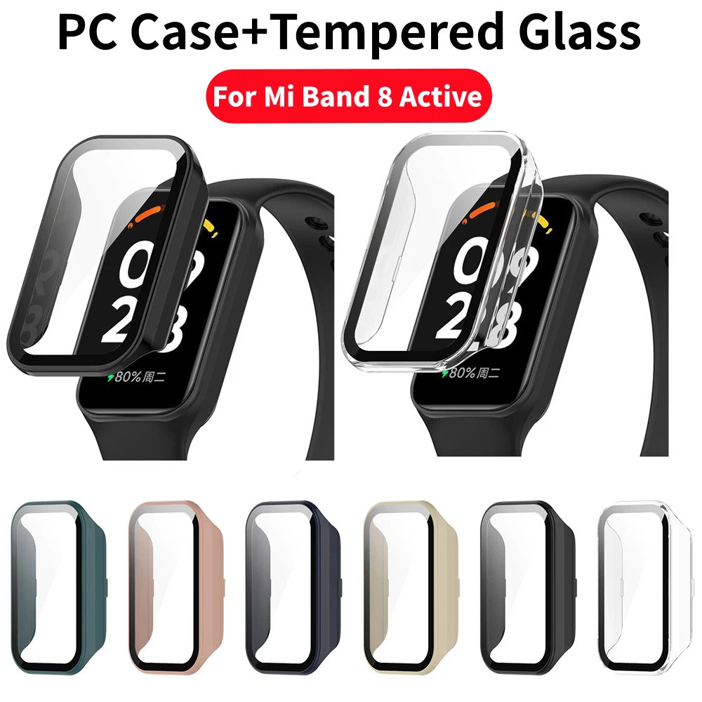 Smartwatch Watches Xiaomi - Boîtier PC + verre trempé pour