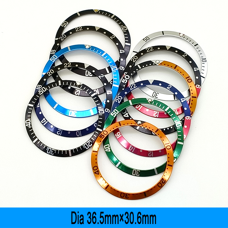 Watch Bezel Insert - Anneau de boîtier en aluminium pour