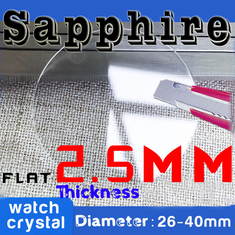 Verre de montre saphir plat de - Watch Crystal Replacement avis et prix