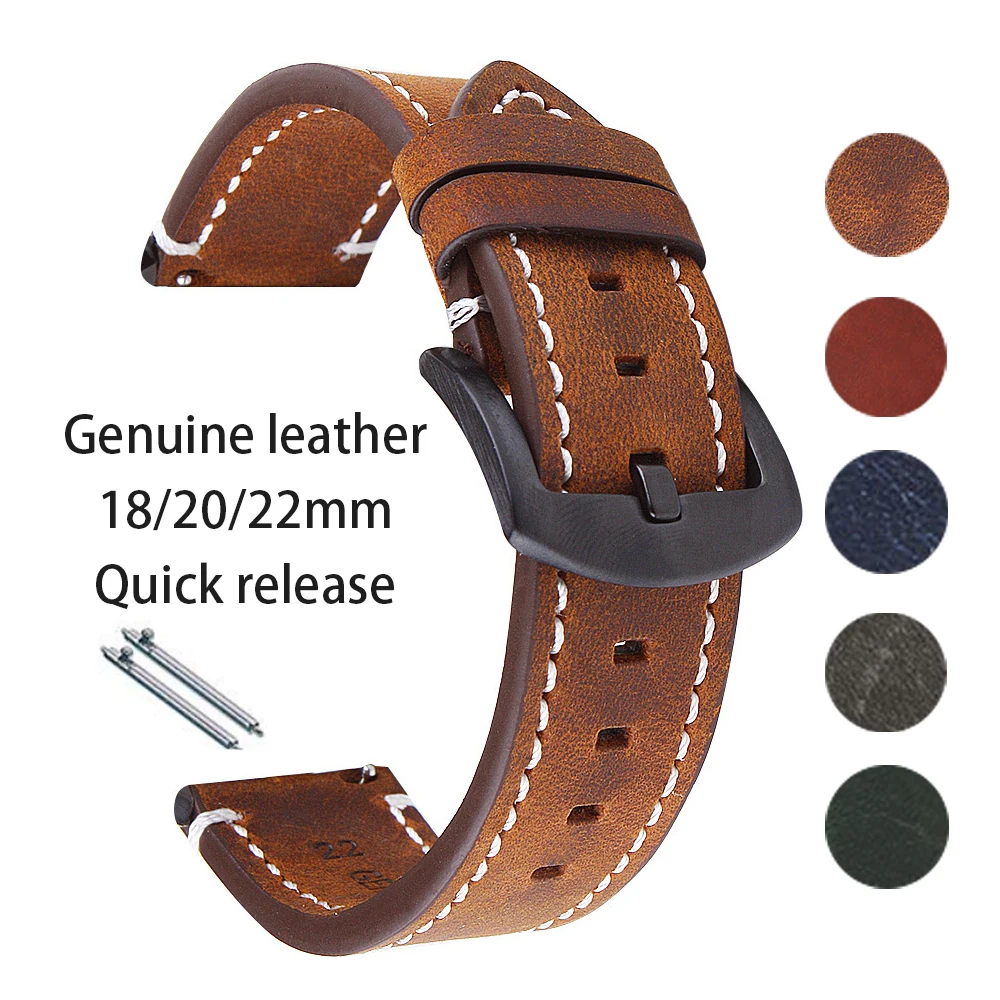 Bracelet de montre en cuir vér - Watches Rolex Smartwatch avis et prix