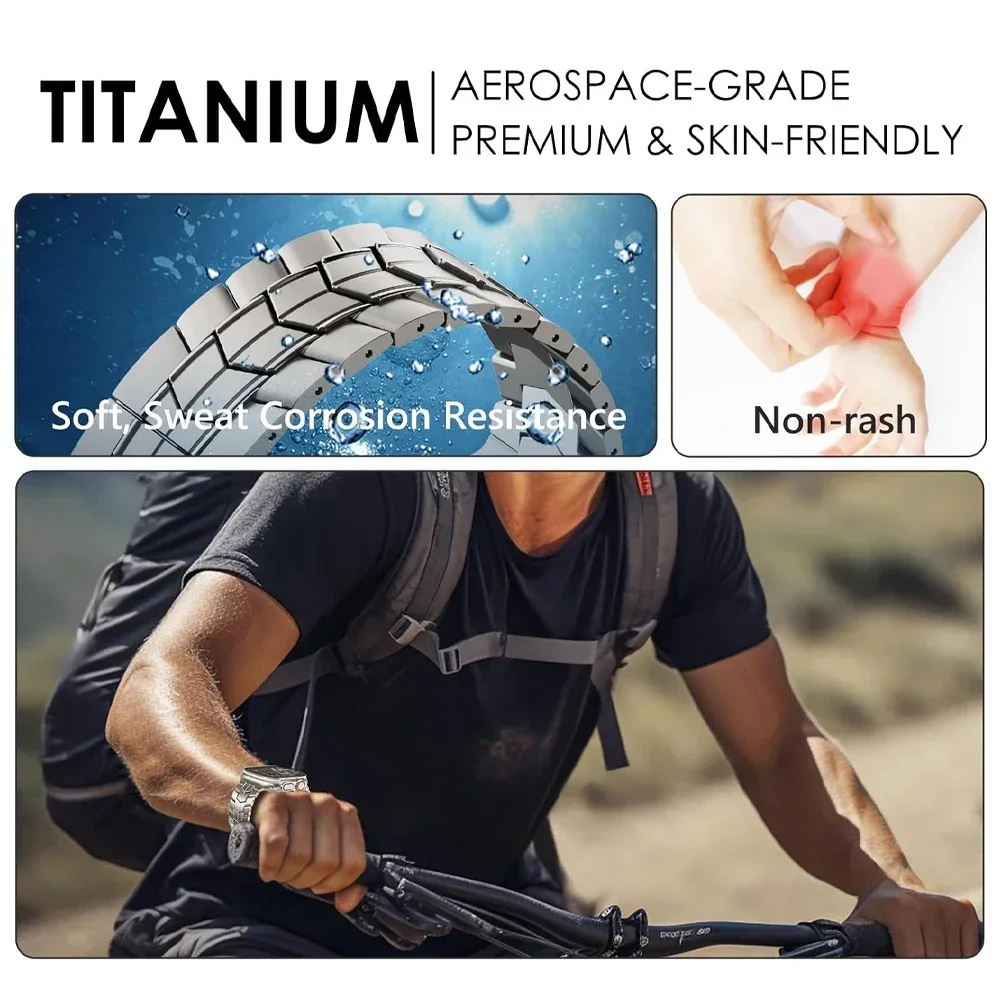 Bracelet en titane pour Apple  - Titan Watches Smartwatch avis et prix