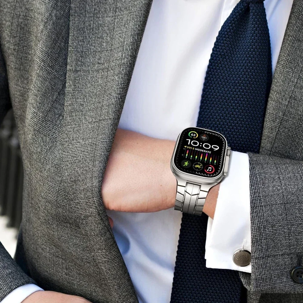 Bracelet en titane pour Apple  - Titan Watches Smartwatch avis et prix