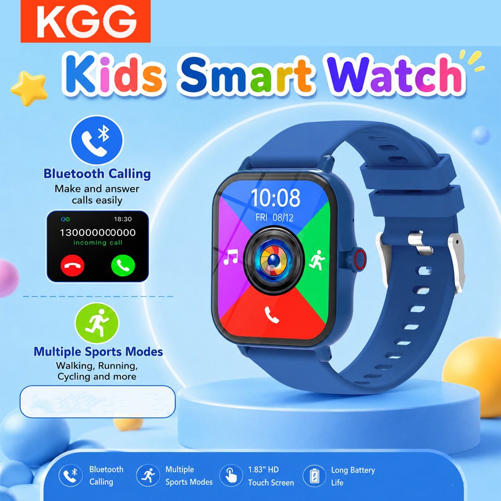 Montre connectée pour enfants, - Smartwatch Watches For Kid Boy With Alarm avis et prix