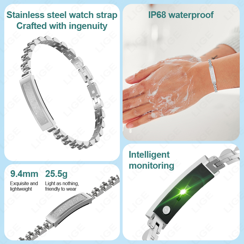LIGE nouvelle mode montre inte - Smartwatch Digital Watches For Women avis et prix