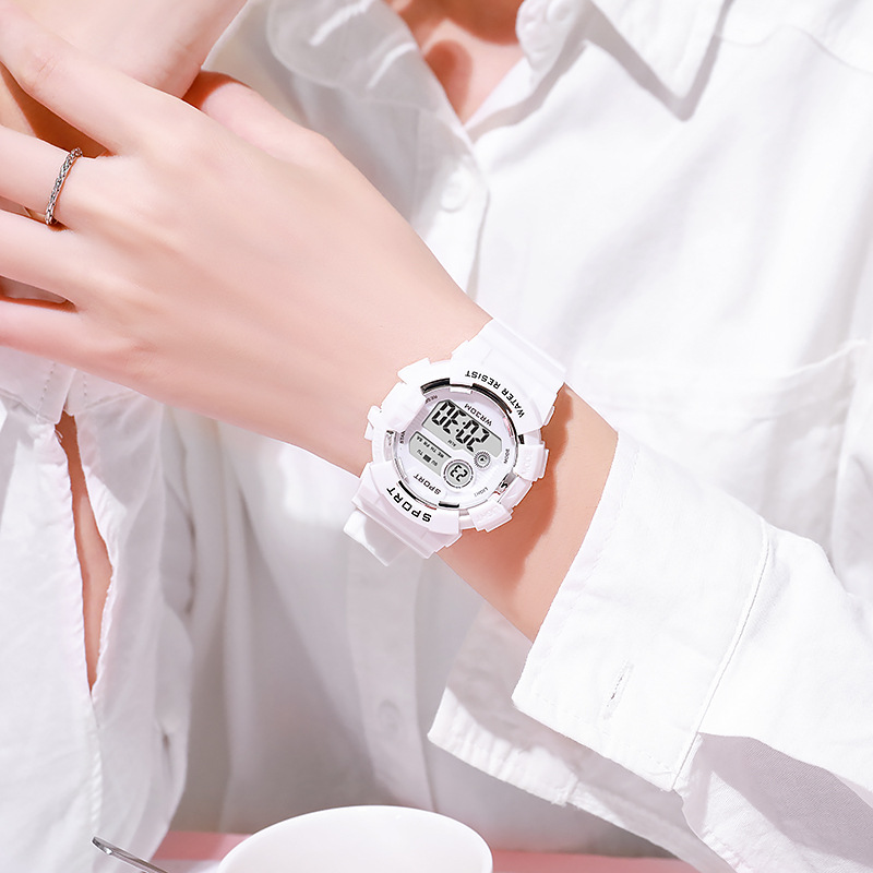 Mode enfants montres lumineux  - Smartwatch Watches For Kid Boy With Alarm avis et prix