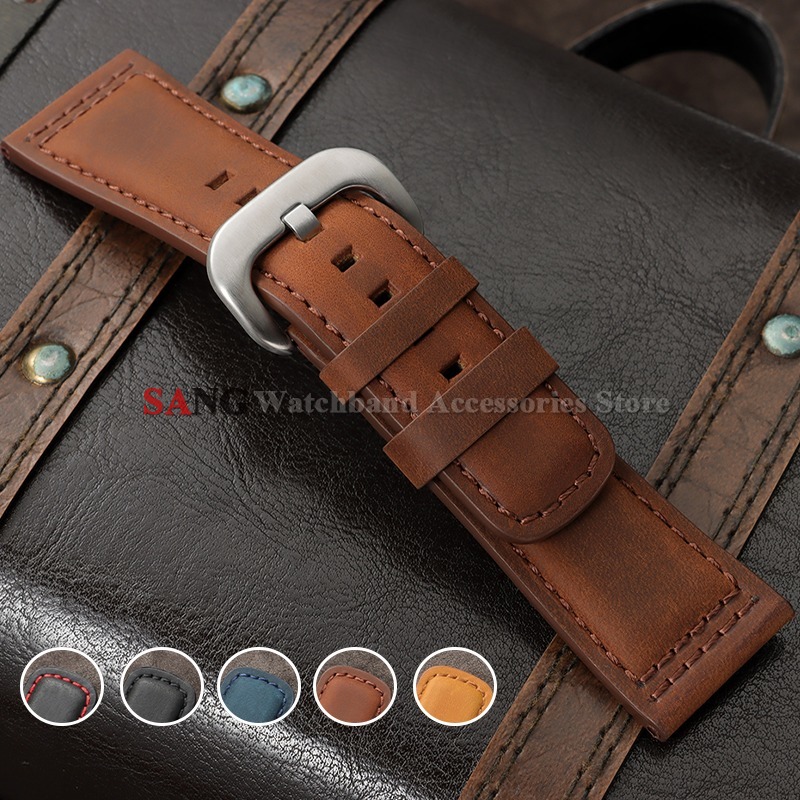 Bracelet de montre en cuir vin - Watches Rolex Smartwatch avis et prix