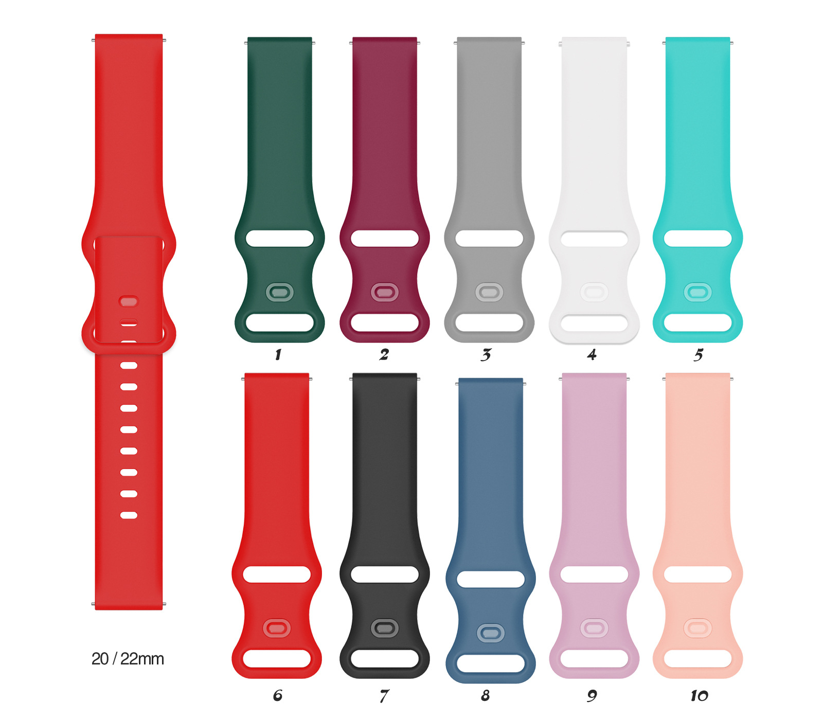 Bracelet en Silicone pour Pola - Titan Watches Smartwatch avis et prix