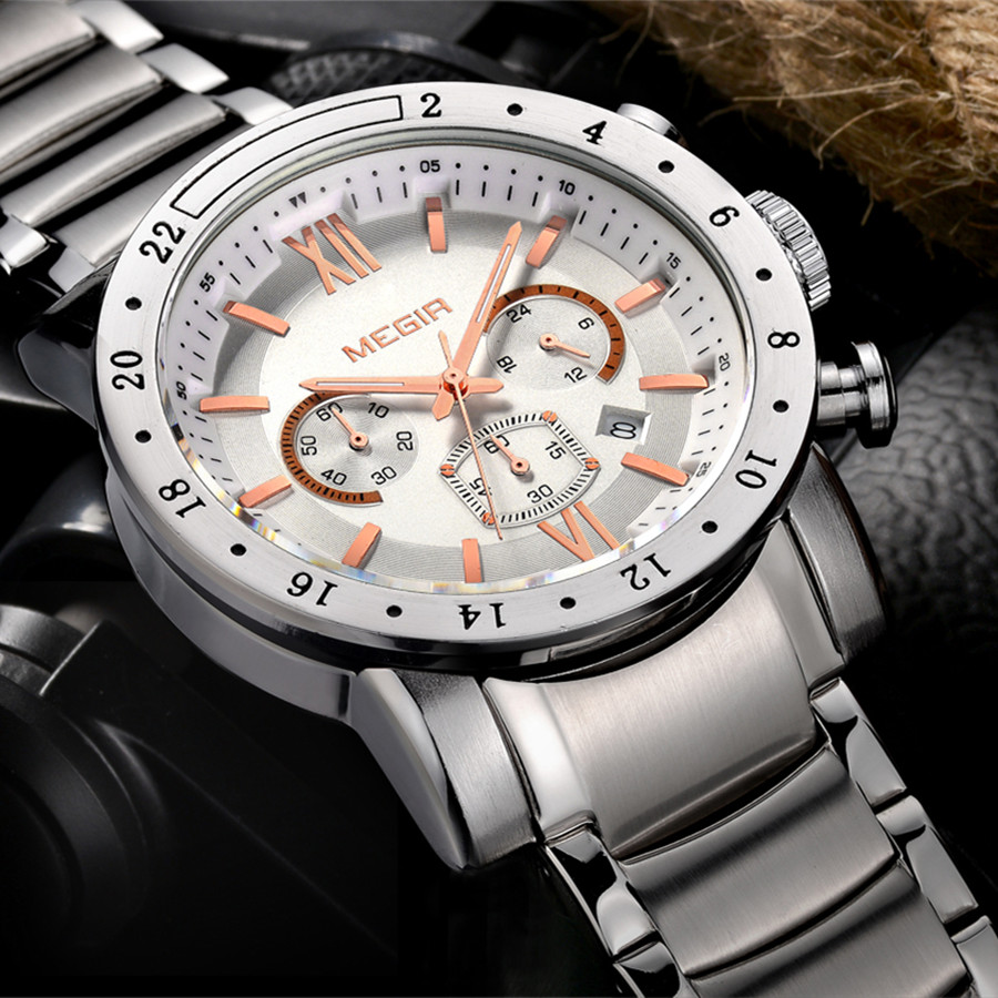 MEGIR montres décontractées en - Smartwatch Digital Watches For Men avis et prix
