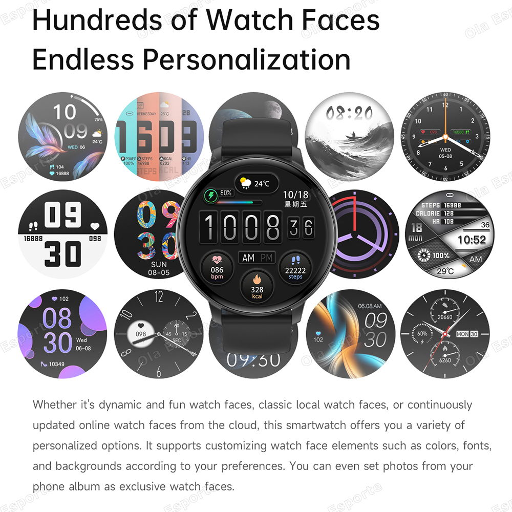 Nouveau sport montre intellige - Smartwatch Health Watches For Women avis et prix