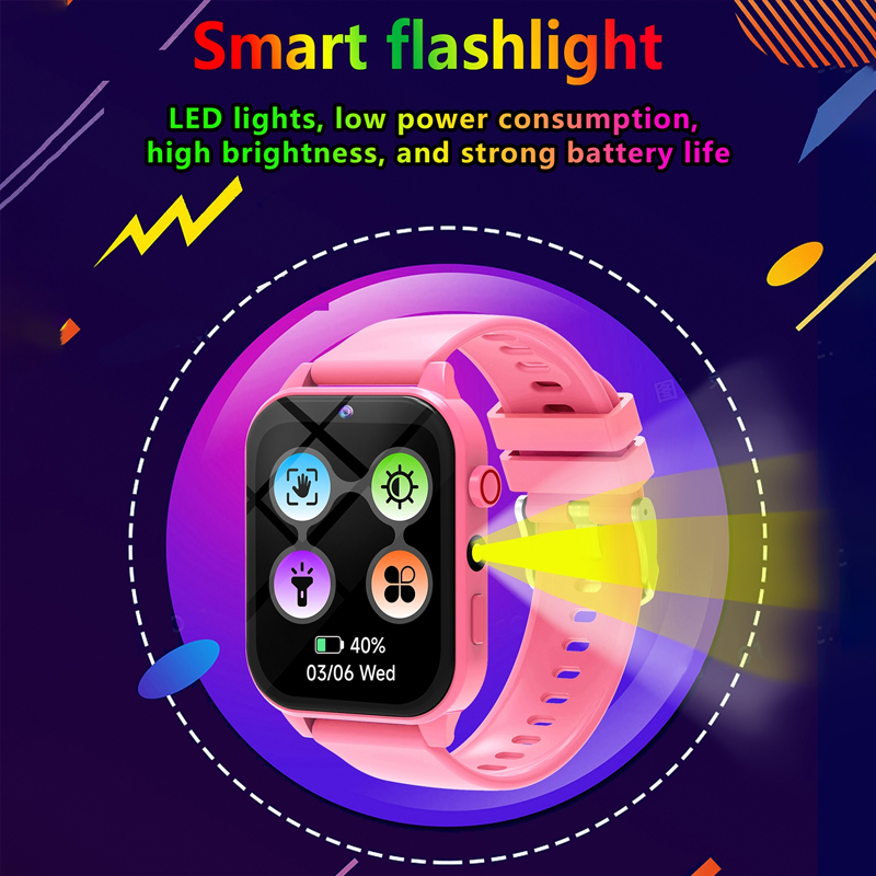 Montre connectée de jeu pour e - Smartwatch Watches For Kid Boy With Alarm avis et prix