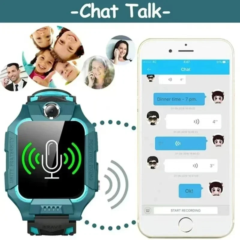 Montre connectée pour enfants  - Smartwatch Watches Gift For Boys avis et prix