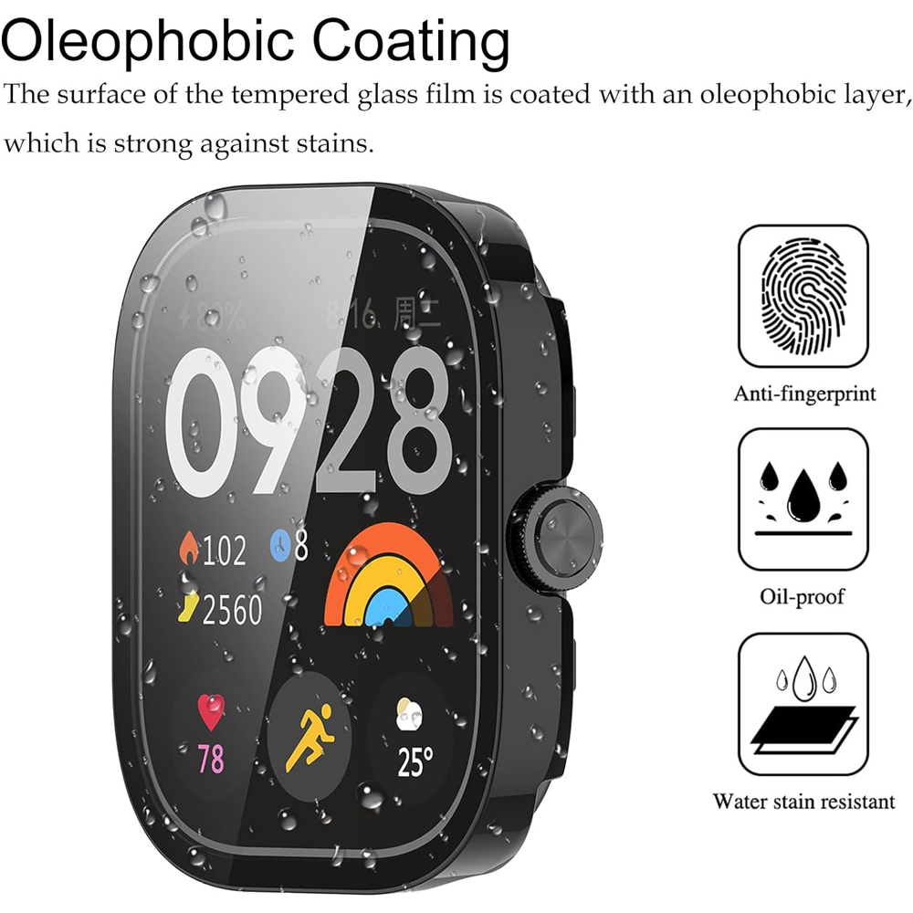 Verre trempé + étui pour Xiaom - Smartwatch Watches Xiaomi avis et prix