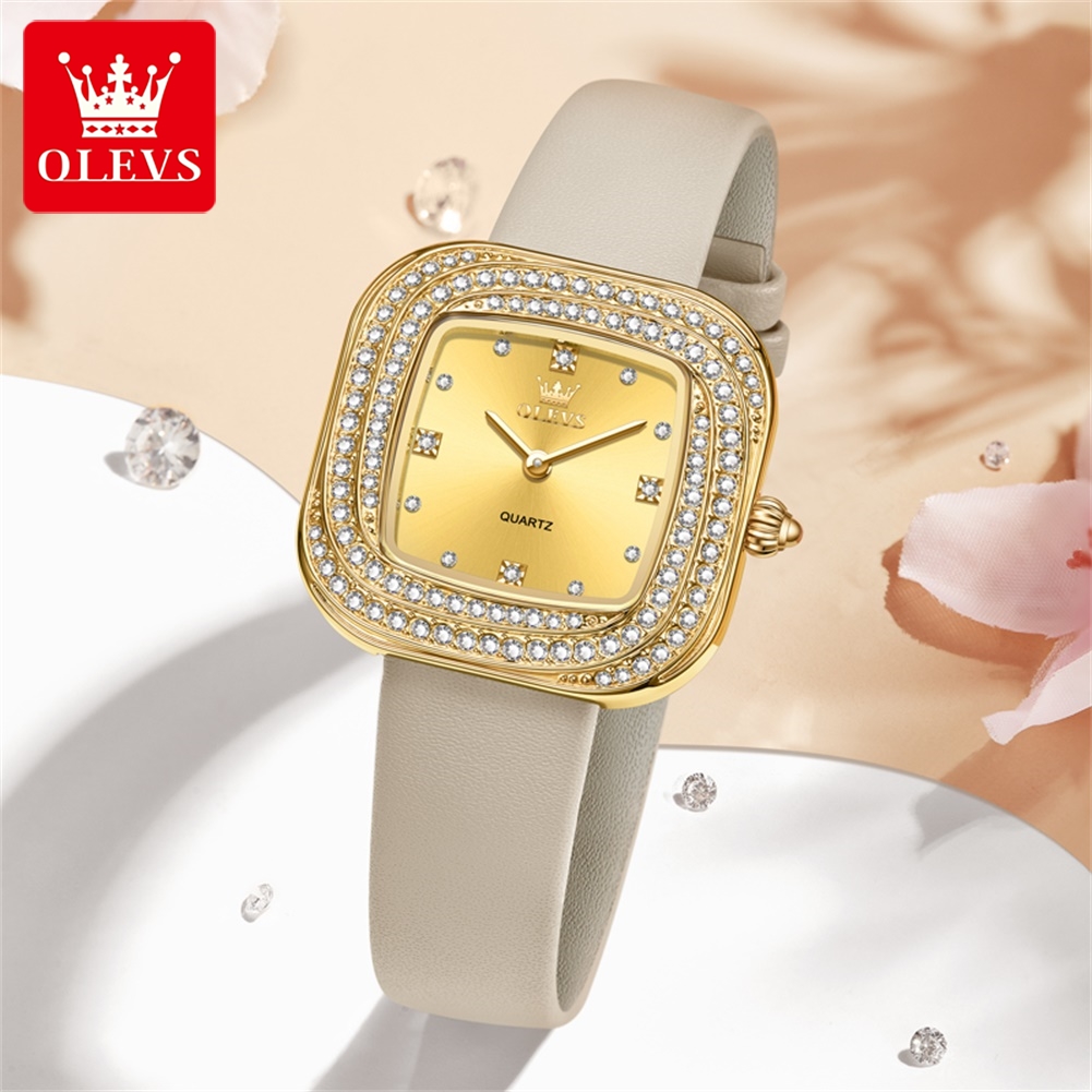 OLEVS – montre à Quartz carrée - Watch Bezel Insert avis et prix