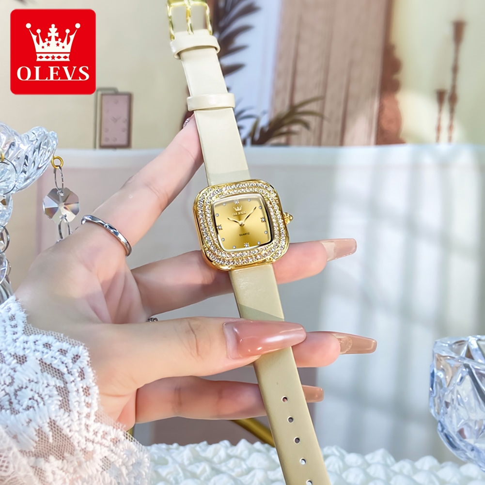 OLEVS – montre à Quartz carrée - Watch Bezel Insert avis et prix