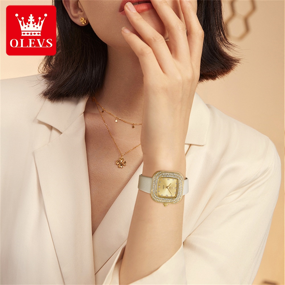 OLEVS – montre à Quartz carrée - Watch Bezel Insert avis et prix