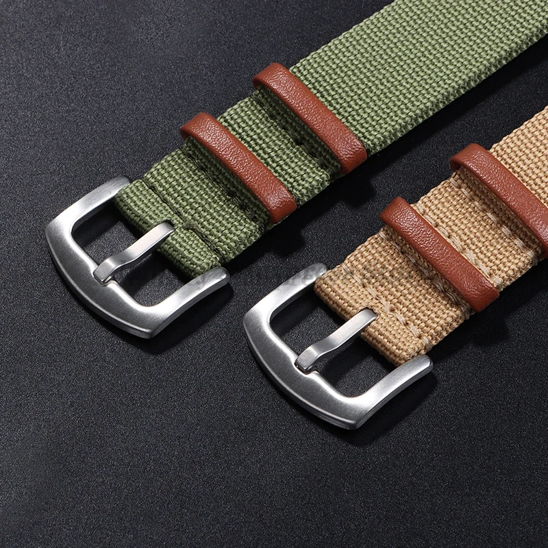 20mm 22mm toile Nylon Patch Br - Watches Rolex Smartwatch avis et prix