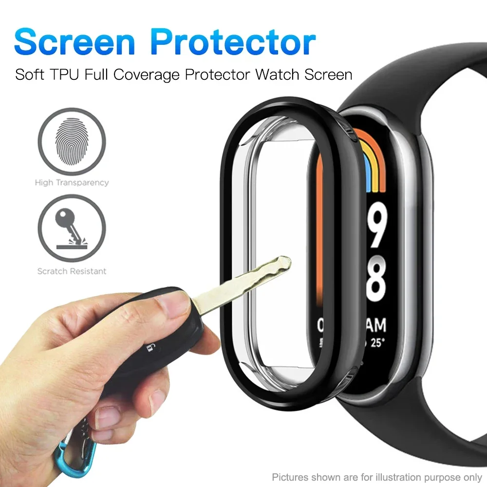 Coque en silicone TPU souple p - Smartwatch Watches Xiaomi avis et prix
