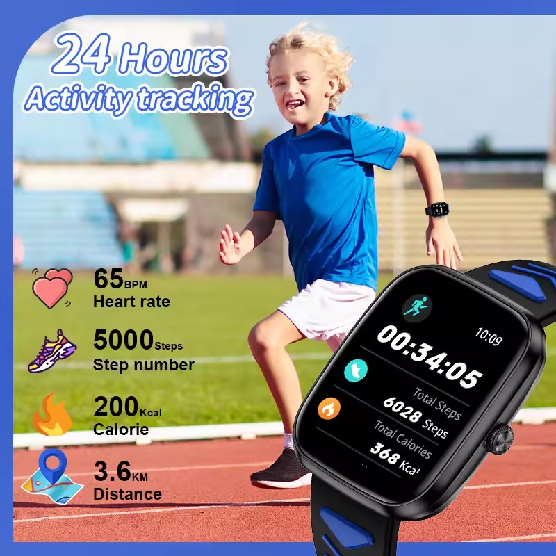 Enfants garçons filles présent - Smartwatch Watches For Kid Boy With Alarm avis et prix