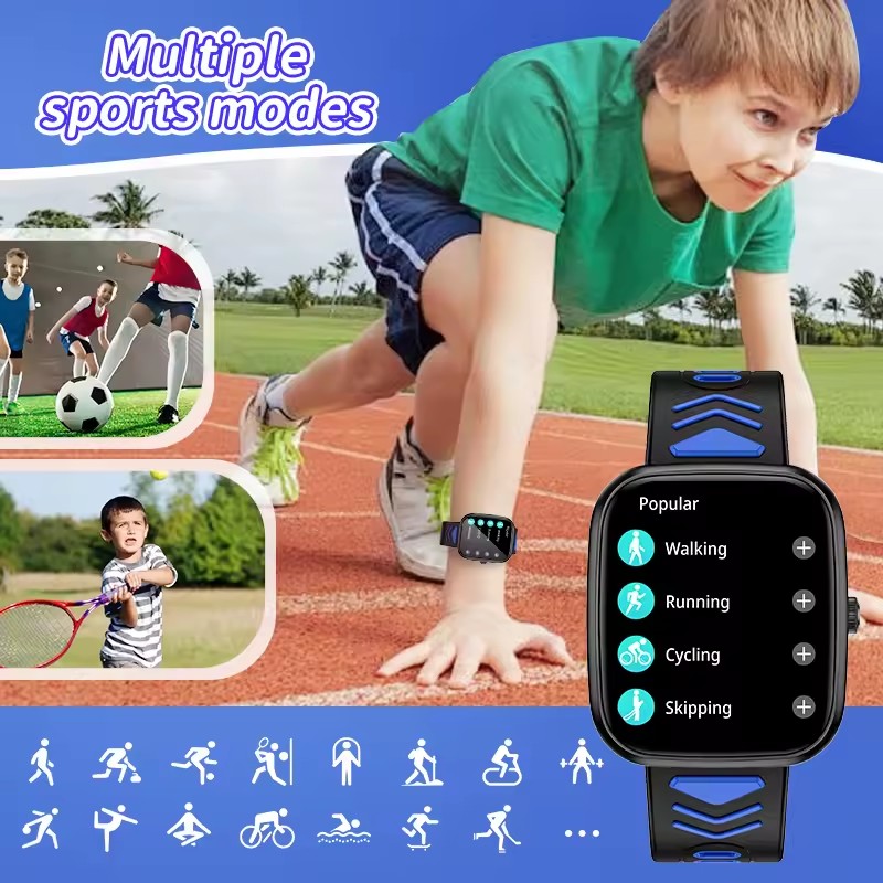 Enfants garçons filles présent - Smartwatch Watches For Kid Boy With Alarm avis et prix