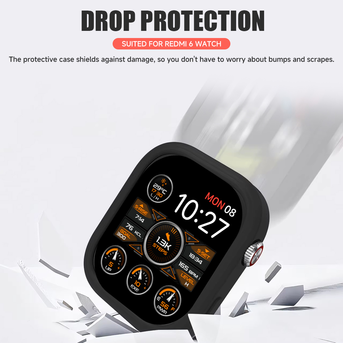 Coque en silicone pour Xiaomi  - Smartwatch Watches Xiaomi avis et prix