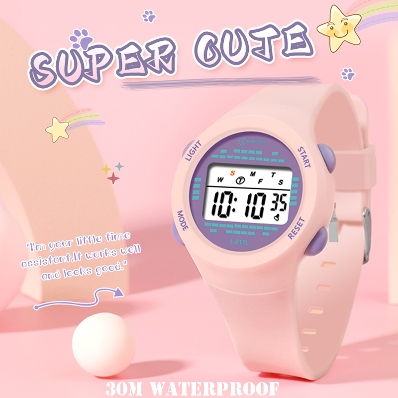 Montre électronique pour enfan - Smartwatch Watches For Kid Boy With Alarm avis et prix