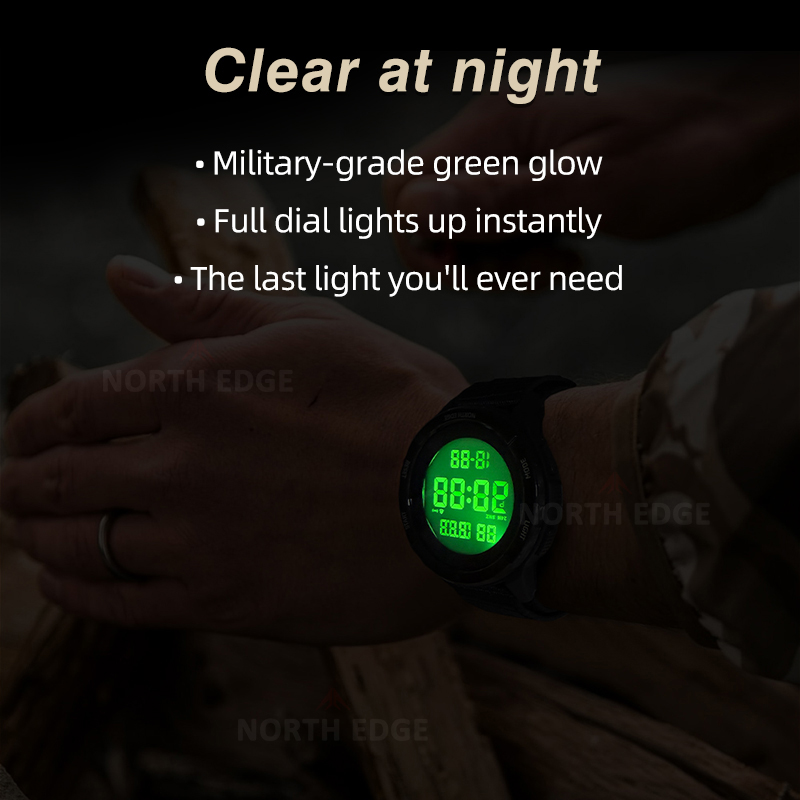 NORTH EDGE 2025 TERRAX montre  - Smartwatch Digital Watches For Men avis et prix