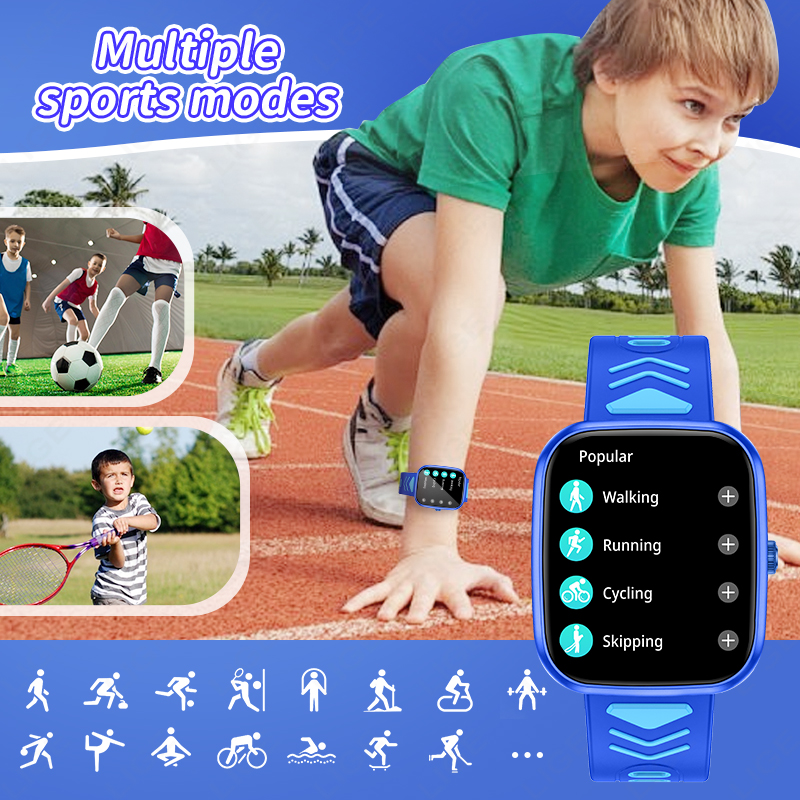 Montre connectée pour enfants  - Smartwatch Watches For Kid Boy With Alarm avis et prix