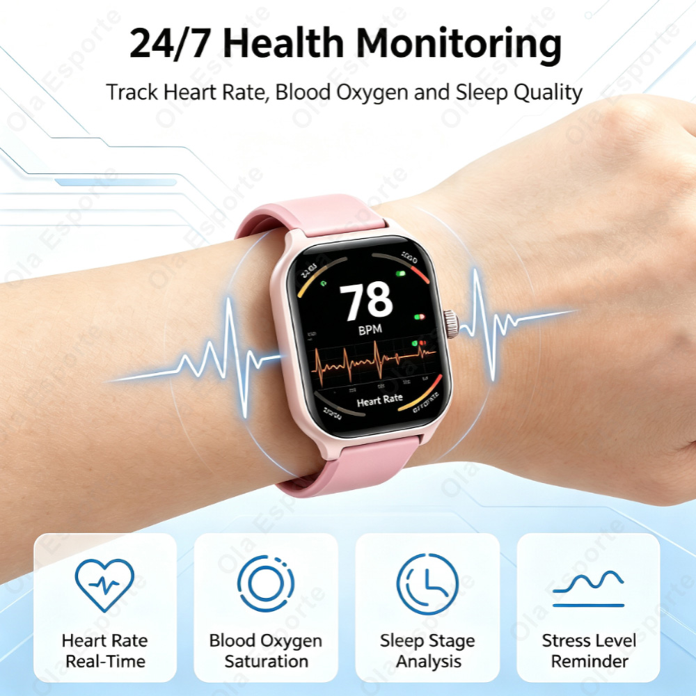 Montre connectée Smart Watch P - Smartwatch Sports Watches For Women avis et prix