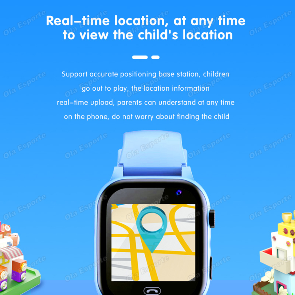Montre connectée 5G pour enfan - Smartwatch Watches For Kid Boy With Alarm avis et prix