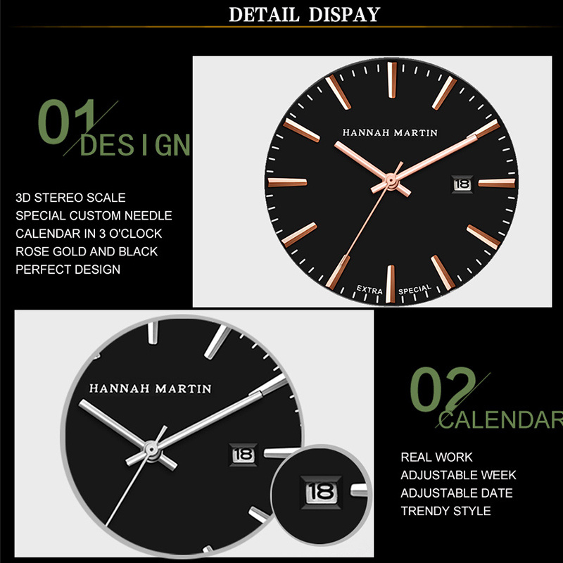 Mode pour hommes montre Style  - Minimalist Thin Watch avis et prix