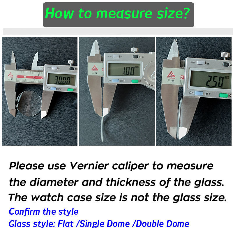 Verre de montre minéral convex - Watch Crystal Replacement avis et prix