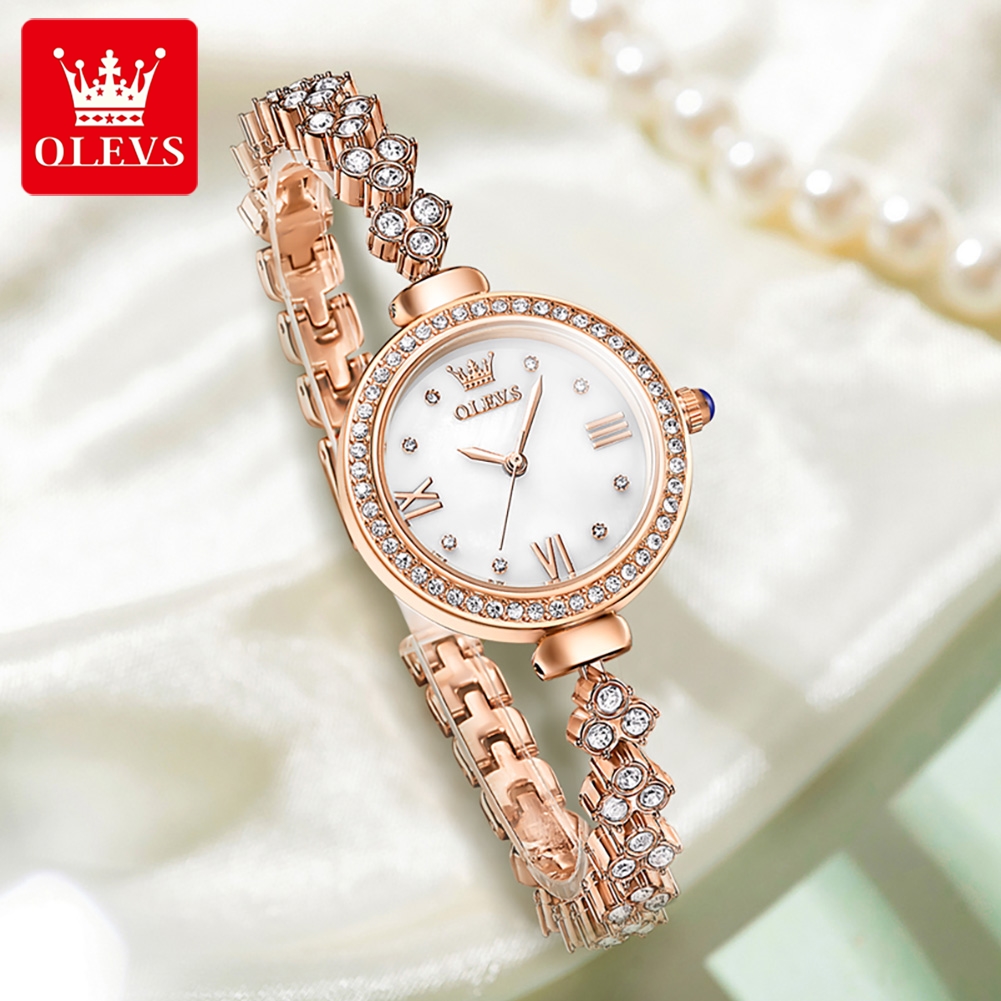 OLEVS-Montre-bracelet à quartz - Watch Bezel Insert avis et prix