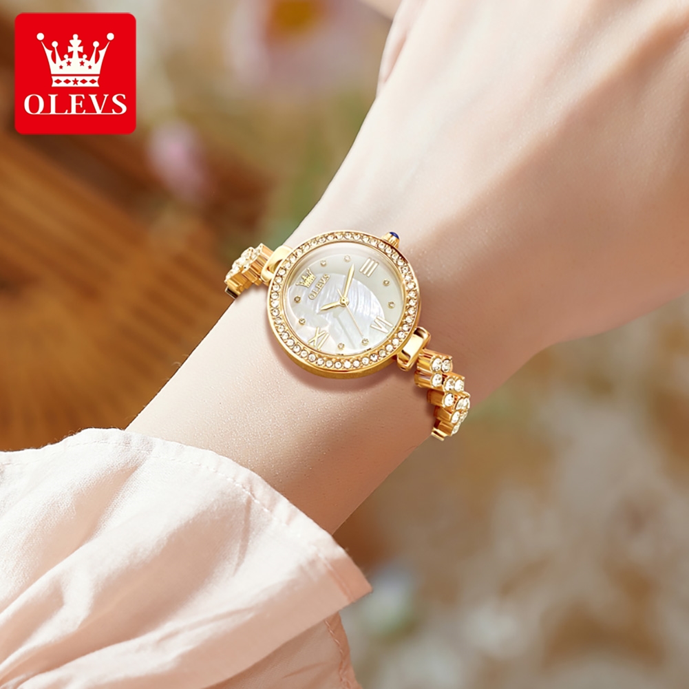 OLEVS-Montre-bracelet à quartz - Watch Bezel Insert avis et prix