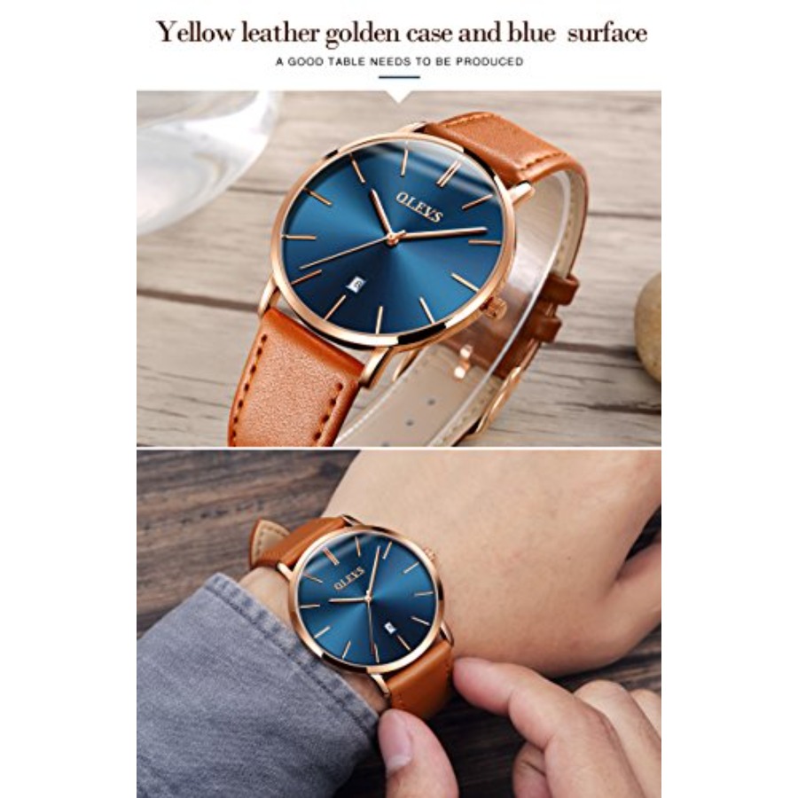 Montres en cuir pour hommes OL - Smartwatch Digital Watches For Men avis et prix
