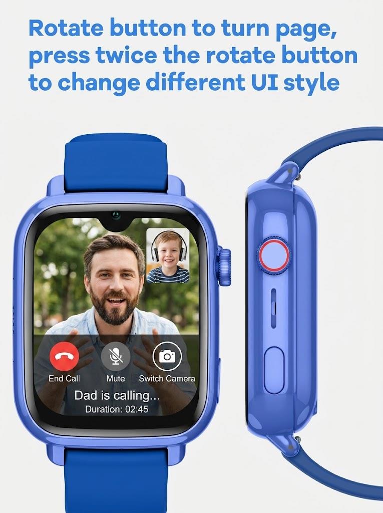 Montre connectée 4G pour enfan - Kids Watches Not Smartwatch avis et prix