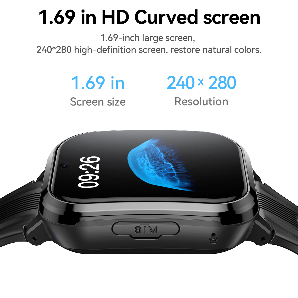 Montre connectée pour enfants  - Smartwatch Watches For Kid Boy With Alarm avis et prix