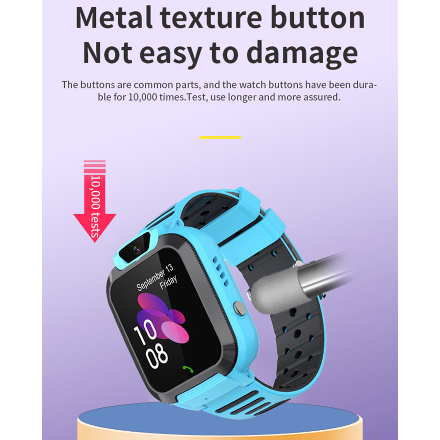 Montre intelligente étanche po - Smartwatch Watches For Kid Boy With Alarm avis et prix